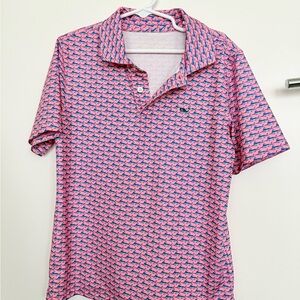 Vineyard Vines Boys' Performance Sankaty Polo size 7